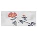 Homemania Muurfoto, bloemen, natuur, voor woonkamer, slaapkamer, meerkleurig, 70 x 3 x 100 cm, HM20KNV70 x 100 – 4, polyester, hout
