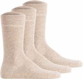 Hudson Unisex sokken Simply³ 3-pack beige-mel. 0799 43-46