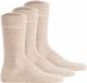 Hudson Unisex sokken Simply³ 3-pack beige-mel. 0799 43-46
