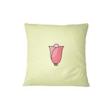 Bona Basics Decoratieve kussenhoes Licht Geel 45x45 cm