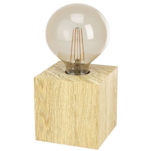 EGLO Prestwick 2 Tafellamp - Bruin - Hout