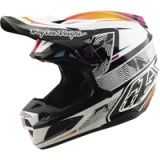 Troy Lee Designs SE5 Composite MIPS Lined Up Motocrosshelm - Zwart/wit