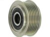 AS-PL AFP0080 (INA) Alternator freewheel pulleys/langzaam lopende lichtmachine-riemschijven.