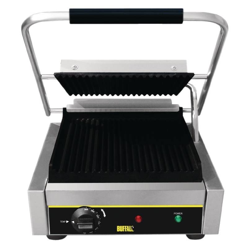 Buffalo Grote Bistro Contactgrill Geribbeld | 2200W