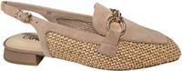 Caprice Sandales Beige Cuir et Daim Femme - Beige - 37