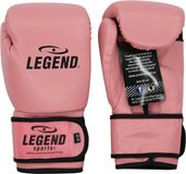 Legend Powerfit & Protect Bokshandschoenen Dames Zalm Roze PU 14 oz