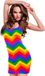 Widmann Regenboog Jurk Vrouw L Multicolor