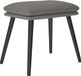 vidaXL Voetenbank 45x29,5x35 cm stof lichtgrijs