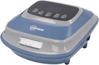 cartrend Compressor met digitaal display, 12 V voor banden van auto's en lichte bedrijfsvoertuigen, inclusief ventieladapter, met led, automatische uitschakeling, 10 bar