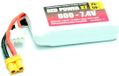 Red Power LiPo accupack 7.4 V 800 mAh 25 C Softcase XT30