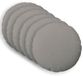 vidaXL - Taie d'oreiller - 6 pièces - HEERLEN - Gris nuage - Ø 60 cm - Coton satiné