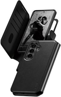 CARE by PanzerGlass Tango 2 in 1 Wallet Case geschikt voor MagSafe geschikt voor Samsung Galaxy S26 - Transparant