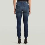 G-Star 3301 Skinny Wmn Dames Jeans 28/32 Katoen Elastaan Antique Faded Atlas