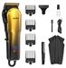 Haarstylist Tondeuse à barbe Professionnelle pour Hommes - Lame en T en Acier Inoxydable - Batterie avec Chargement USB-C (2 heures) - Écran LED - Coupe de précision de 0,5 mm - Jaune