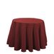 Martina Home Altea Tafelrok, stof, bordeaux, rond, 90 cm diameter
