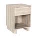 THE HOME DECO FACTORY Table de chevet Pietra 1 tiroir