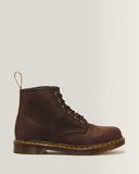 Dr. Martens Veterlaarsjes donkerbruin / geel