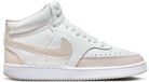 Nike Court Vision Mid - Hoge Sneakers - Leer - Wit - Maat 37.5