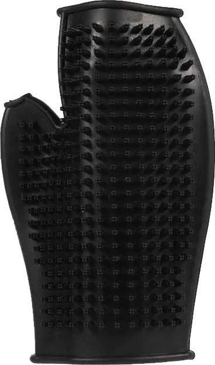 HAPPY PET Vachthandschoen Groom 24 X 16 Cm Rubber Zwart
