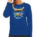 Bellatio Decorations Apres ski sweater dames - apres ski instructor - blauw - winter XS