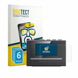 BROTECT - Screenprotector voor FiiO SnowSky Echo Mini - Folie Beschermfolie transparant 6 Stuks