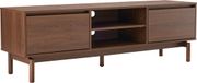 Happy Garden Meuble TV bois foncé 160cm SARAH