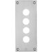 Schneider Electric XAPE304 Plaque de recouvrement 4 Encastrable 1 pièce(s)