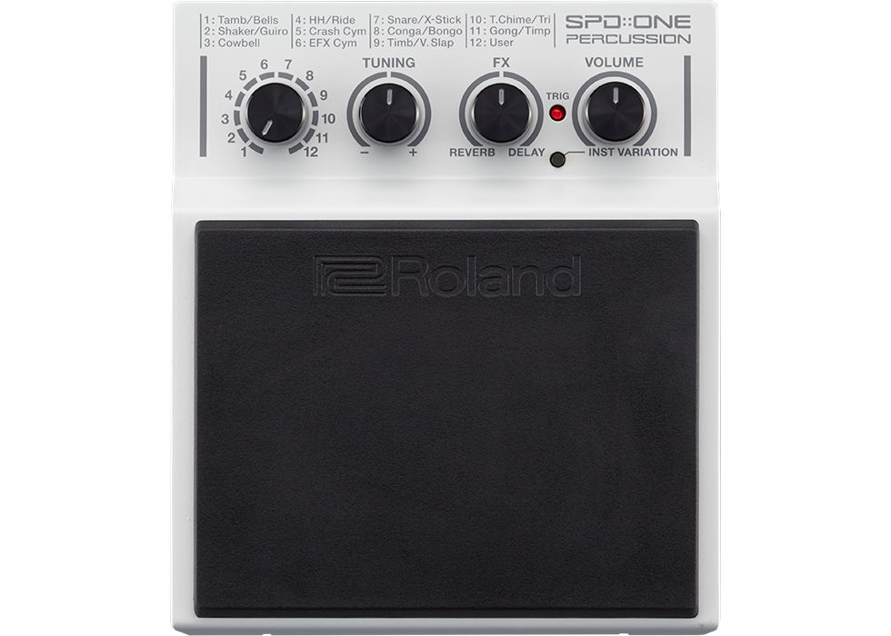 Roland SPD::ONE PERCUSSION Digital Percussion Pad - Black/White