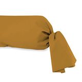 Soleil d'Ocre Snee van Bolster, Katoen, Geel, 45 x 185 cm