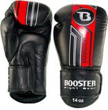 Booster Fightgear Booster Bokshandschoenen - BGL V9 - Zwart/Rood - 12 oz