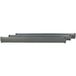 Apranet 26510292 19 inch Afdekking voor patchkast 1 HE Antraciet