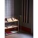 Flos Oblique Lampadaire 3000K USB-C USB-C Brun mat - Aluminium - Salon / séjour