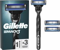 Gillette Mach3 Scheermes voor Mannen – 1 Handvat + 3 Scheermesjes