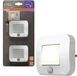 Osram Lunetta Hall Sensor White duo pack nachtlamp met bewegingssensor