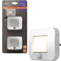 Osram Lunetta Hall Sensor White duo pack nachtlamp met bewegingssensor