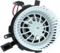 NRF Ventilateur d'habitacle, pour air frais et recirculation, 12V, 2 pôles, adapté entre autres pour AUDI A4