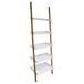 MSV Schaal 5 niveaus, bamboe, bruin, 178 x 55 x 35 cm, 3 stuks