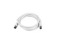 SilverHT 93024 coax-kabel 1,5 m Wit