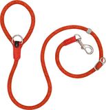 High5Dogs Leader Leash Multifunctionele Hondenriem / Hondenlijn - Nylon - Oranje - Diameter 13 mm - Lengte 140 cm