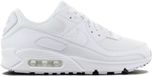 Nike Air Max 90 Sneakers Hommes - White/White-White-Wolf Grey