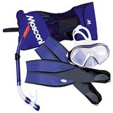 Mosconi Trio Bora Snorkelset Blauw EU 42-44