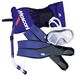 Mosconi Trio Bora Snorkelset Blauw EU 42-44