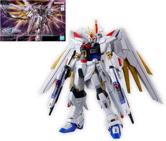 Bandai HG 1/144 Mighty Strike Freedom Gundam Model Kit