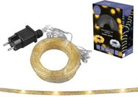 MOON in the room Decoratiesnoer 72 LED's met glitter - Zilver - Warm wit - IP44