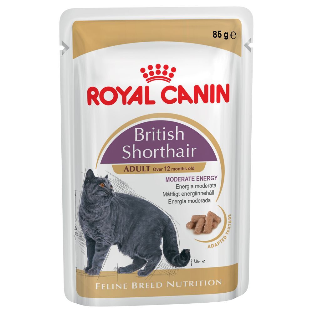 Royal Canin Breed 48 x 85 g Kattenvoer British Shorthair