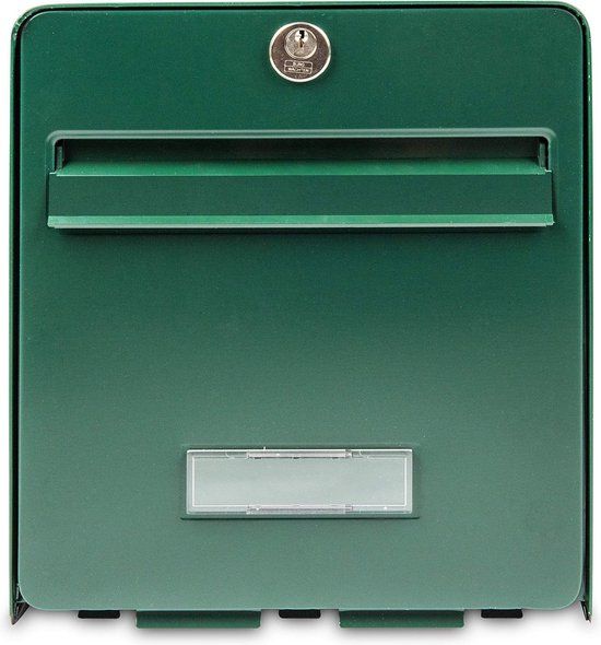 BURG-WÄCHTER Wandbrievenbus - Gegalvaniseerd staal - Groen