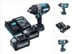 Makita TW 001 GM201 Clé à chocs sur batterie 40 V max. 1800 Nm Brushless XGT + 2x batterie rechargeable 4.0 Ah + chargeur