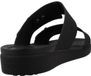Crocs Brooklyn Buckle Low Slippers Zwart EU 41-42 Vrouw