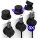 Buddi Sorted Magnetische Kabelclips (6-Pack)
