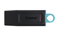 Kingston Technology Kingston DataTraveler Exodia 64GB USB 3.2 Flash Drive - Black